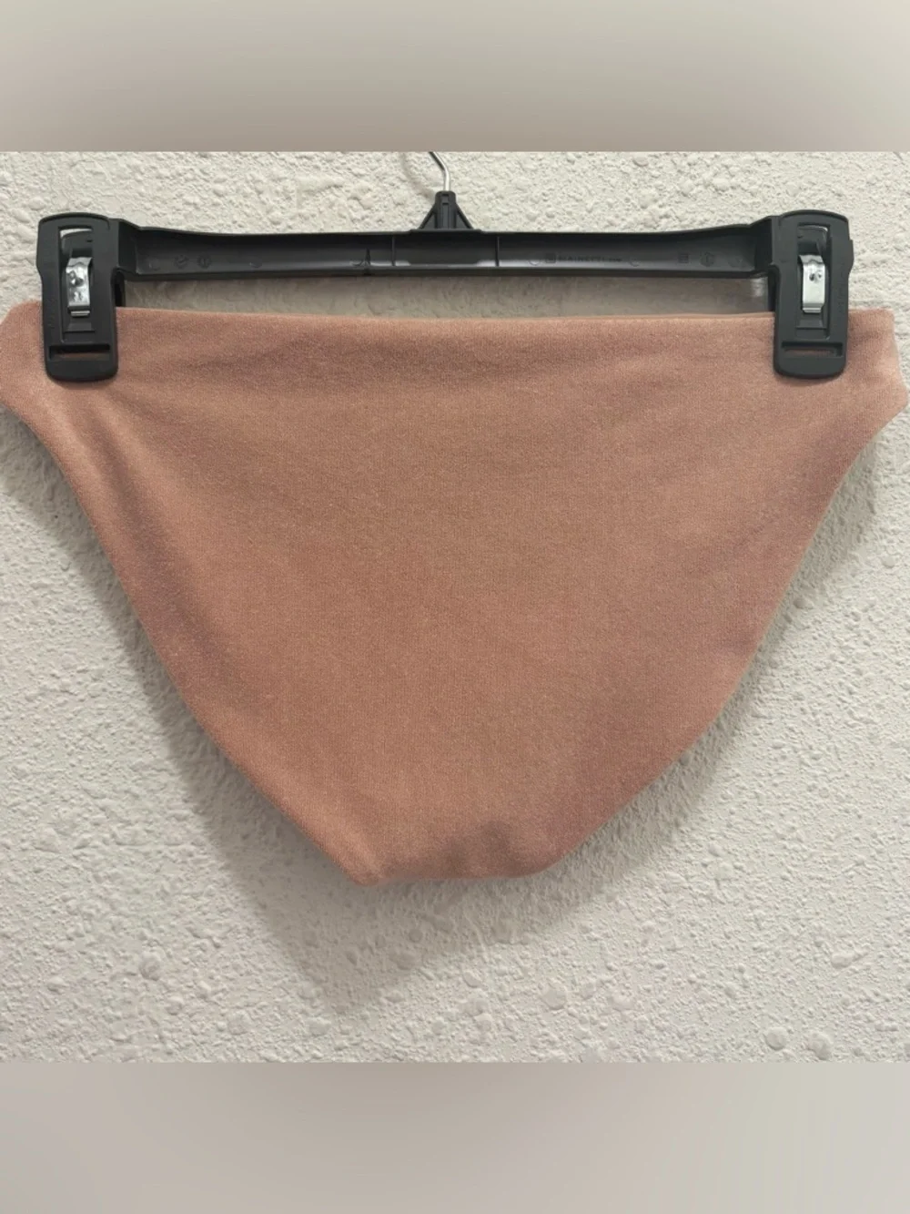 Jade Swim Terry Bikini Set in Nude Brown Top-M Bottoms-Small